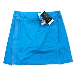 Golfino Skort Short Women's 8 Blue Activewear Performance Golf Preppy NWT